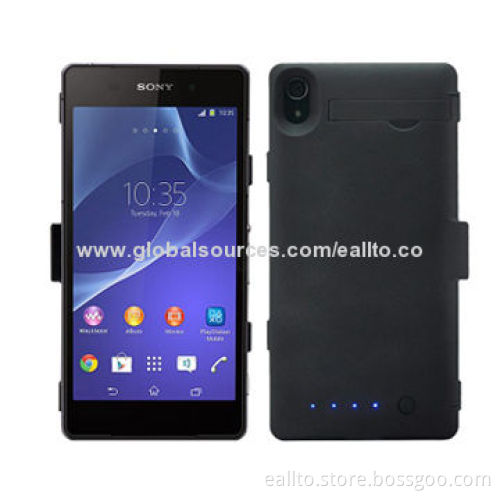 Built-in Battery Case for Sony Xperia Z2, 3,500mAh CapacityNew
